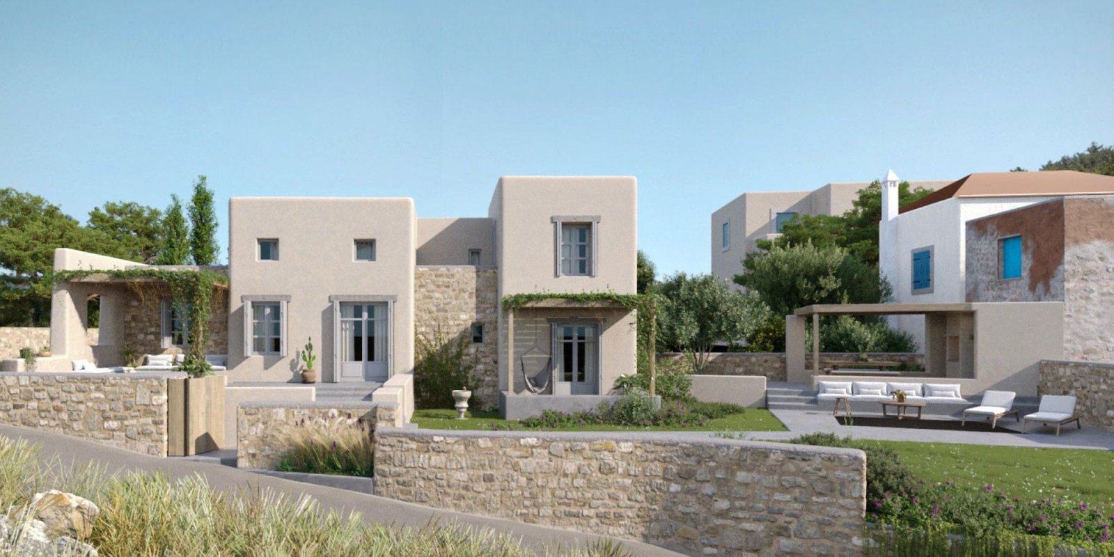 247T - Mylopotamos – Spectacular sea and sunset view plot with permit € 110000 (5)
