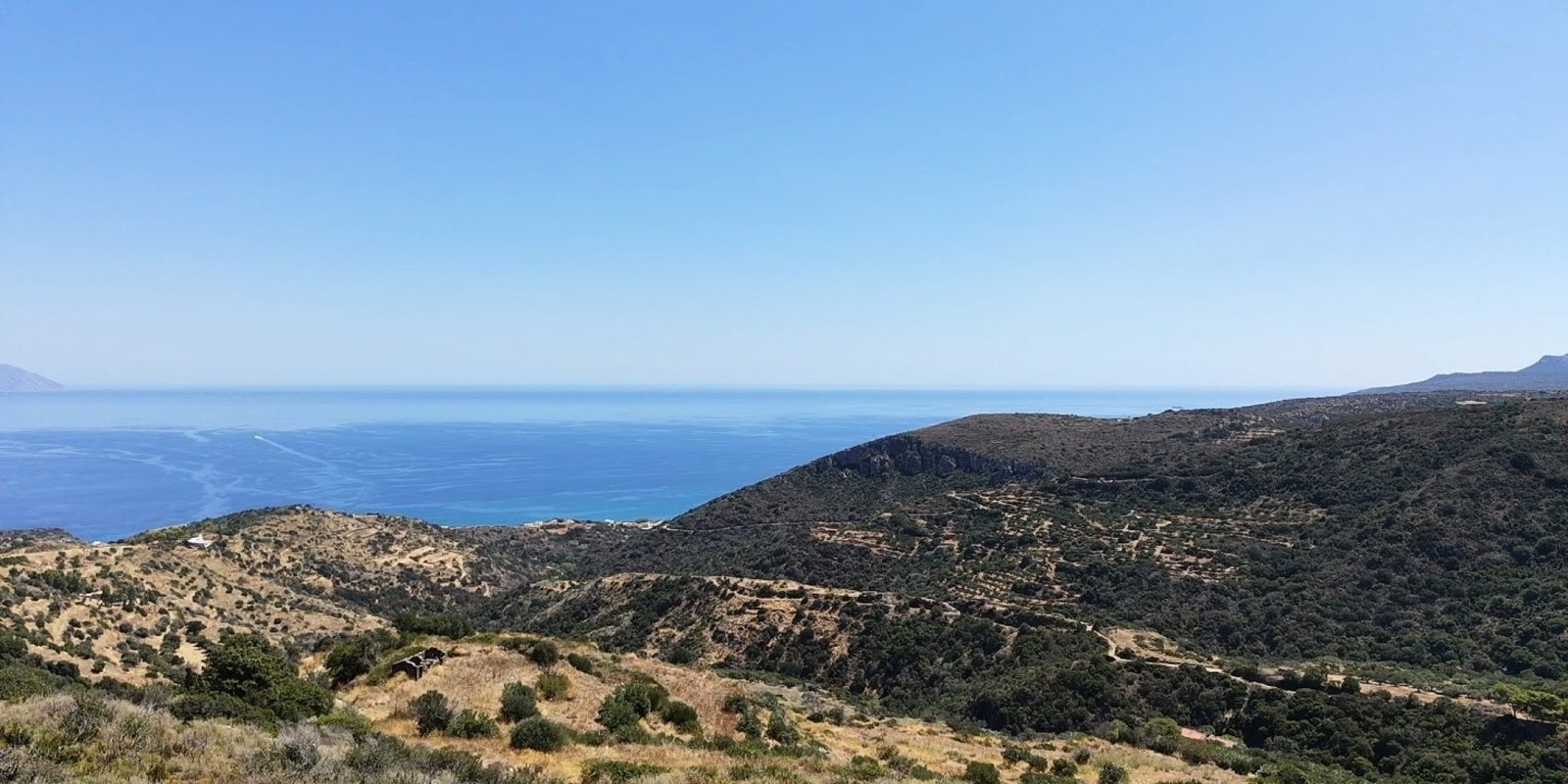 303A - Agia Anastasia - Plot with spectacular view (1) (Custom)
