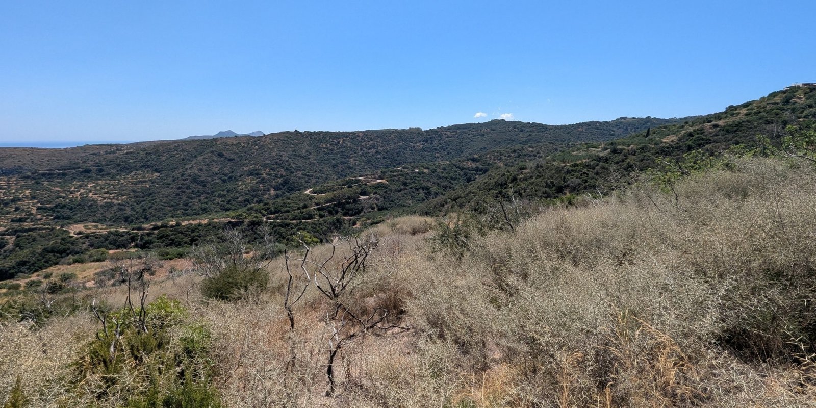 303A - Agia Anastasia - Plot with spectacular view (3) (Custom)