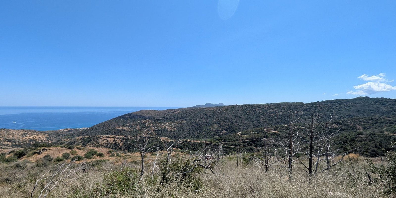 303A - Agia Anastasia - Plot with spectacular view (9) (Custom)