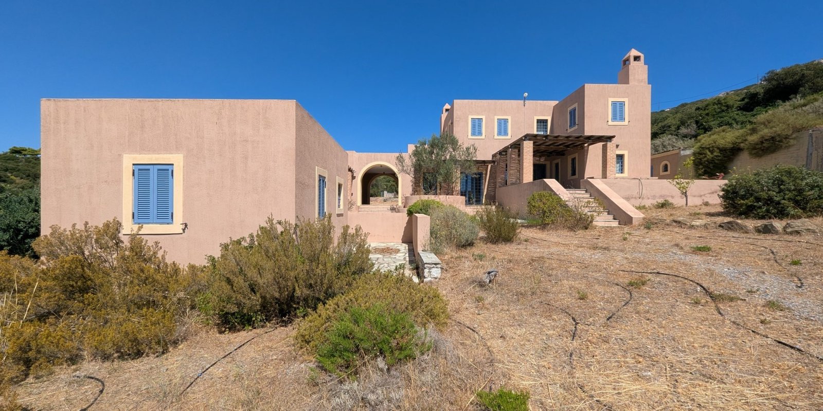 309A - Ano Strapodi - Panoramic hillside estate with castle and sea views (25) (Custom)
