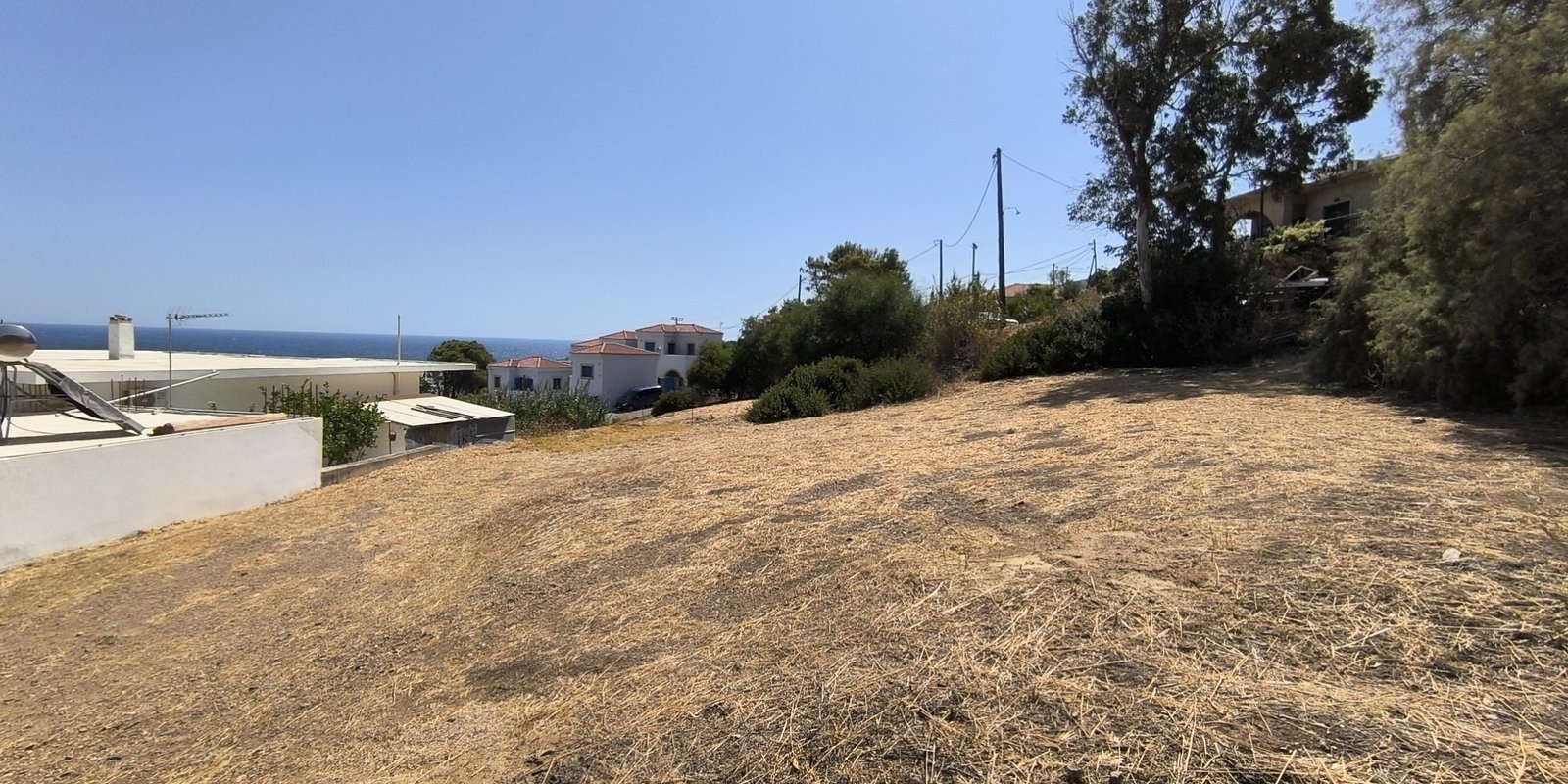Agia Pelagia - building plot for sale with sea view (11)