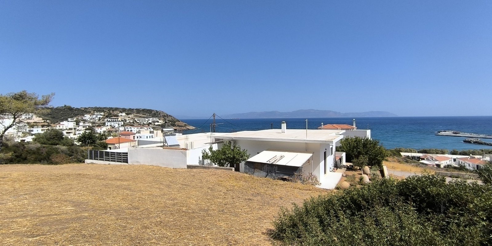 Agia Pelagia - building plot for sale with sea view (7)