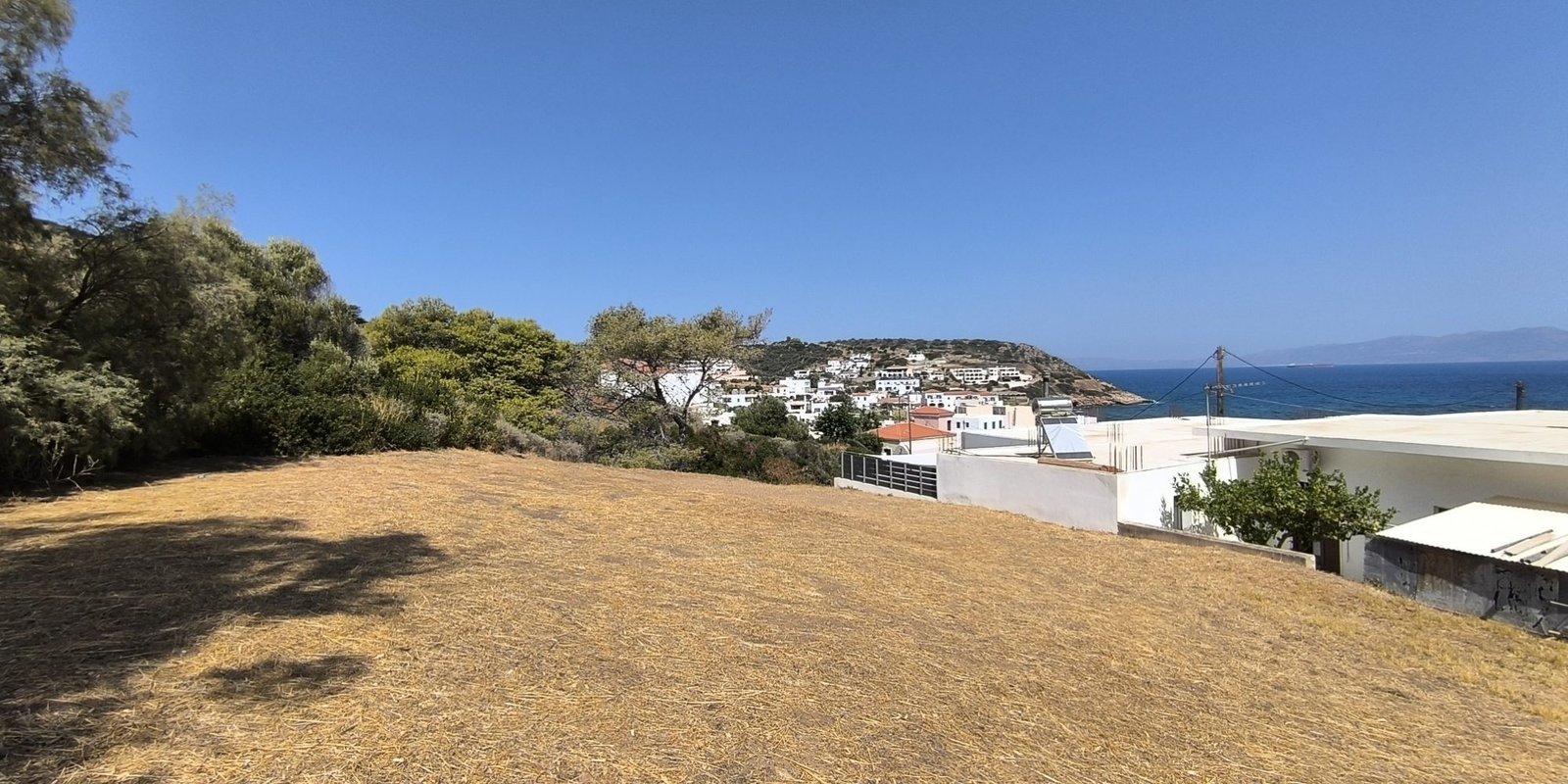 Agia Pelagia - building plot for sale with sea view (9)