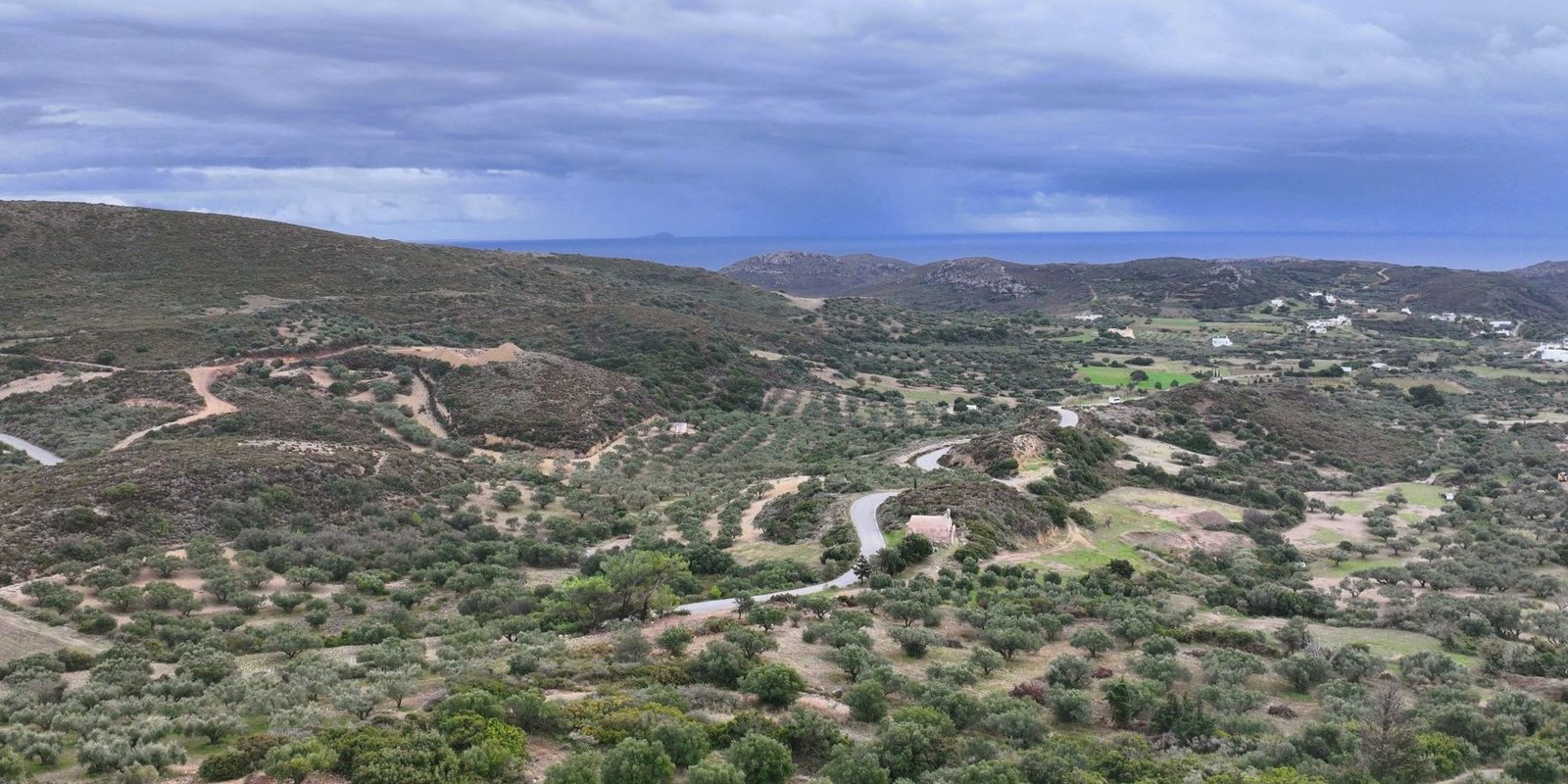 Kalamos - building plot with panoramice views (1)